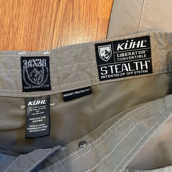 KUHL Liberator Convertible Pants 34 x 30 - Picture 2 of 4